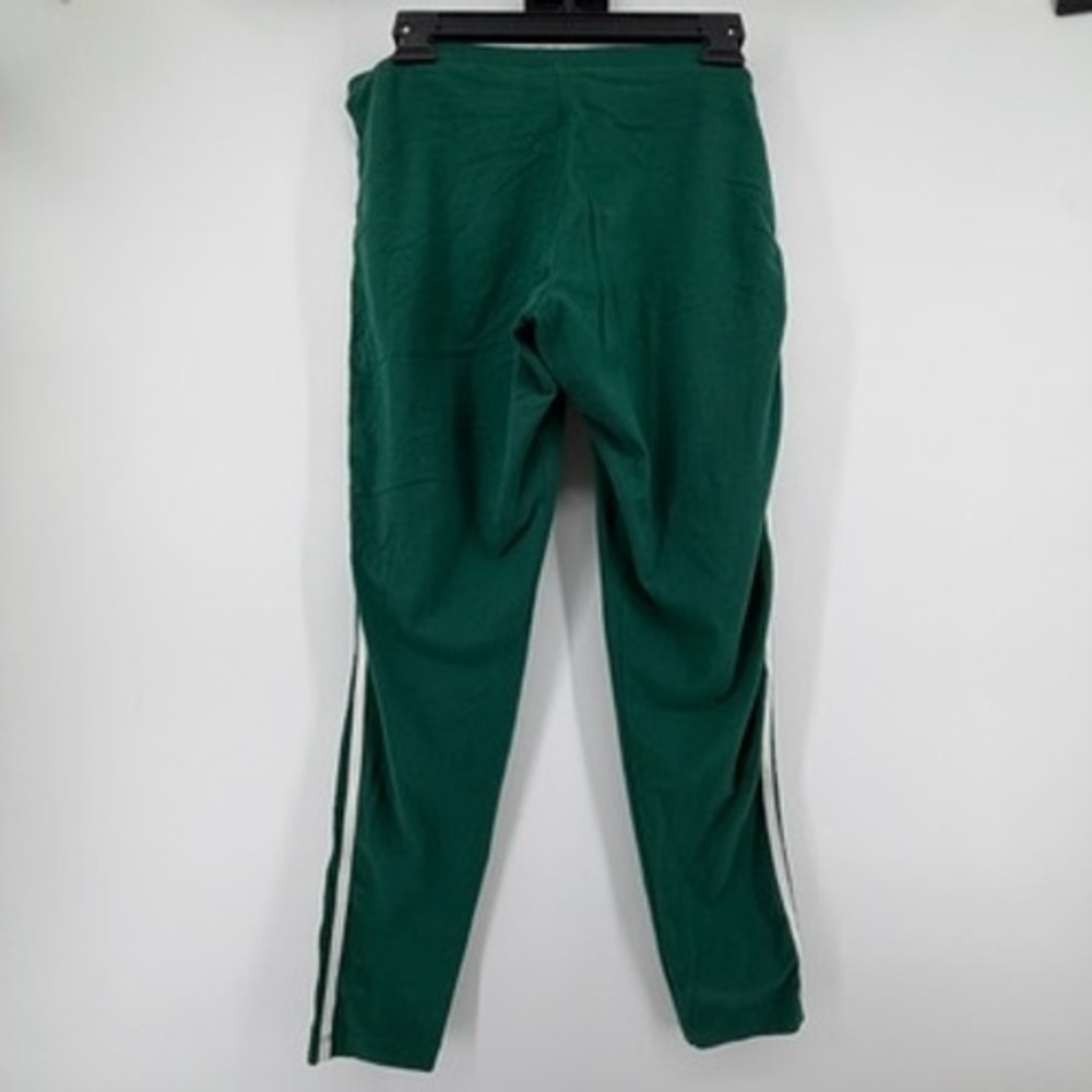 Adidas Originals Womens Forest Green 3-Stripe Trefoil Leggings Size L Activewear - Picture 3 of 8